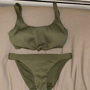 Ribbed Hollister Bikini